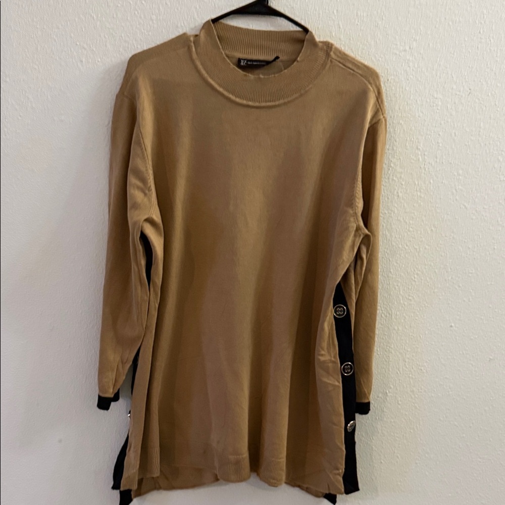 New York & Company Camel Sweater